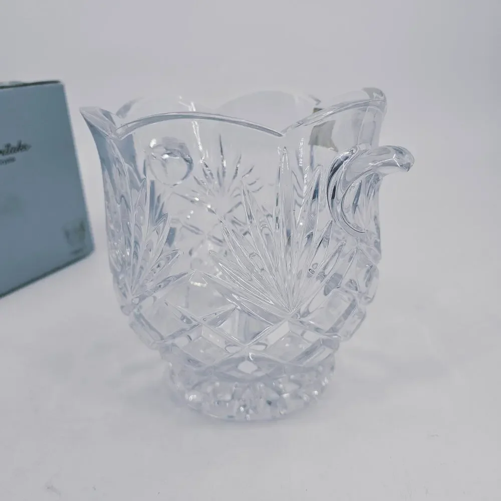 NORITAKE Hampton Hall Crystal Ice Bucket 2 Qt 908/766 GERMANY NEW In Box